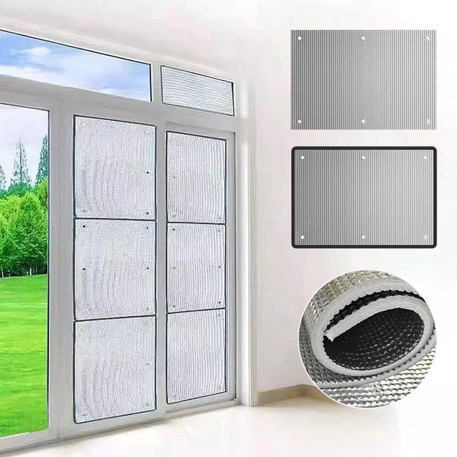 Classic Style Window Privacy Film - UV Insulation, Exterior Installation