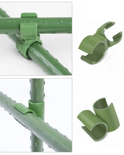 40cm Plant Stakes for Support - Garden Pillars for Climbing Vines & Tomatoes