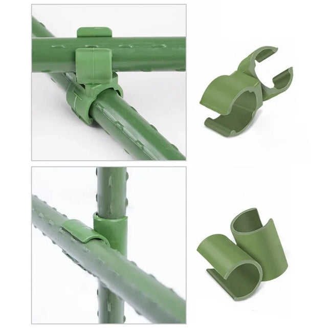 40cm Plant Stakes for Support - Garden Pillars for Climbing Vines & Tomatoes