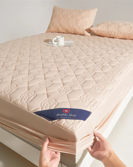 Anqianny Waterproof Mattress Protector - Soft Fitted Sheet for Beds