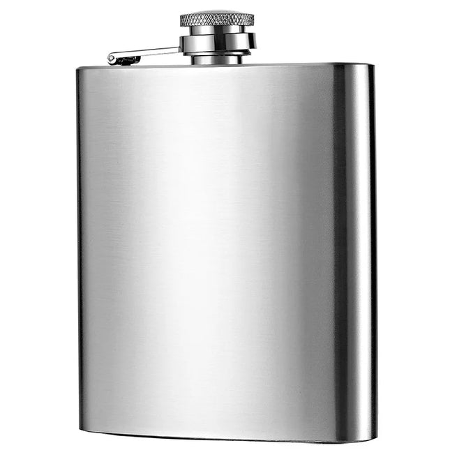 High-Quality Stainless Steel Hip Flask - 1-10 oz Portable Drinkware