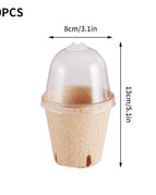 10PCS-8cm Round