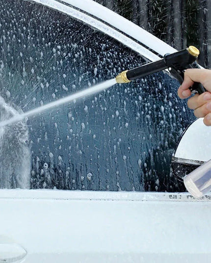 High Pressure Water Gun for Car Wash - Adjustable Spray Patterns & Nozzle