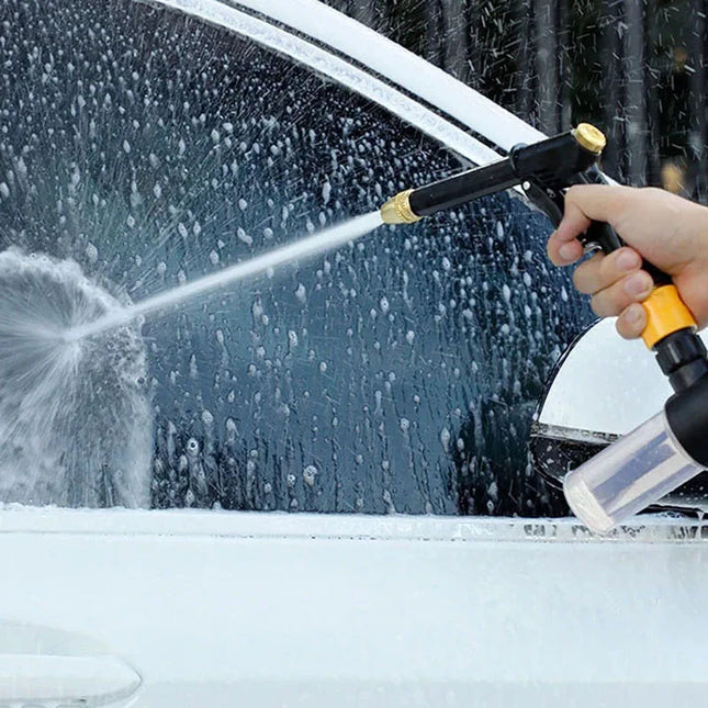 High Pressure Water Gun for Car Wash - Adjustable Spray Patterns & Nozzle