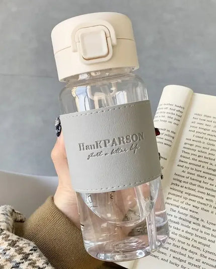 500ml Portable Water Bottle with Straw
