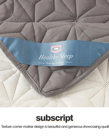 Anqianny Waterproof Mattress Topper - Quilted Protector for Beds