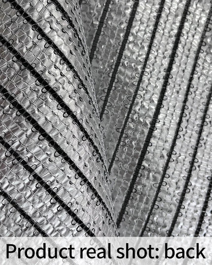 Aluminum Foil Sunshade Net - UV Protection & 90% Heat Reflective Insulation