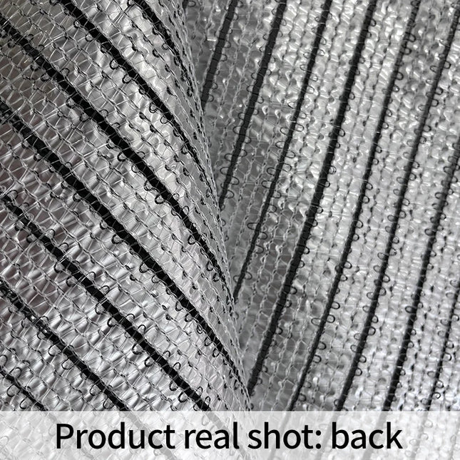 Aluminum Foil Sunshade Net - UV Protection & 90% Heat Reflective Insulation