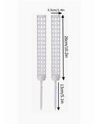 White 2PCS-26cm