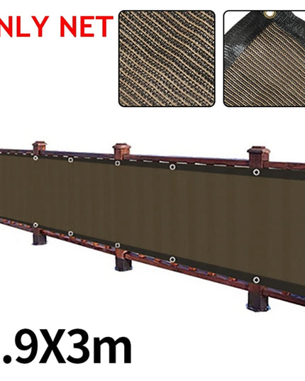 Sun Shade Net for Balcony Privacy - Outdoor Garden Shelter Screen