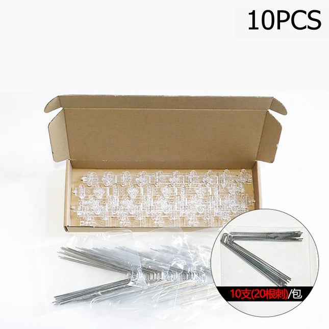Plastic Anti-Bird Spikes Balcony Eaves Windowsills Bird Repellent Anti-Pigeon Anti-Cat Bird Repeller Thorn Boxed Package