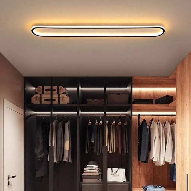 Modern LED Ceiling Light - Stylish Rectangular Design for Any Room