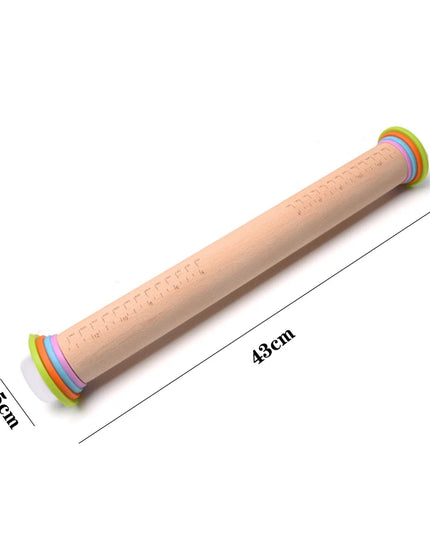 Stainless Steel Adjustable Rolling Pin - Eco-Friendly Baking Tool