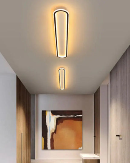 Modern LED Ceiling Light - Stylish Rectangular Design for Any Room