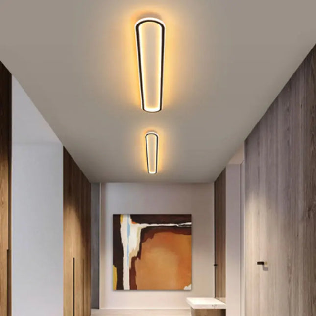 Modern LED Ceiling Light - Stylish Rectangular Design for Any Room