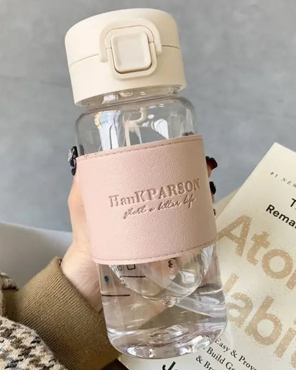 500ml Portable Water Bottle with Straw