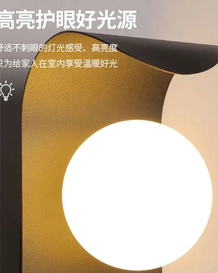 Modern LED Wall Lamp - Stylish Bedroom & Living Room Lighting