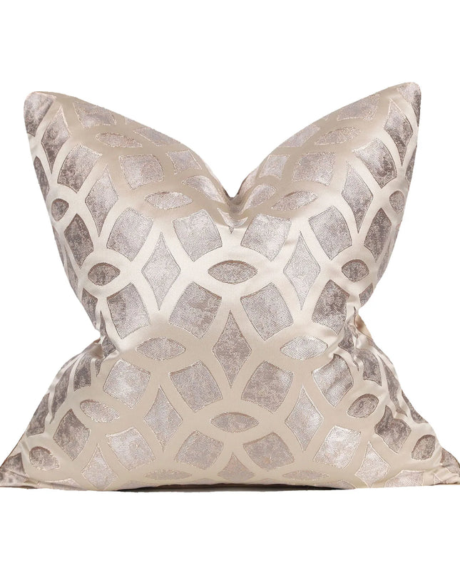 Anqianny Embroidered Cushion Cover - Luxury Sofa & Bed Pillow Cover