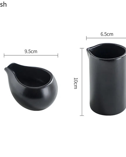 Retro Ceramic Matte Gravy Boat - Stylish Kitchen Tableware for Sauces