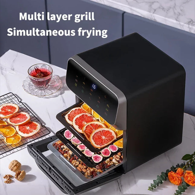 BALASHOV 12L Electric Air Fryer - Large Capacity, Oil-Free Cooking
