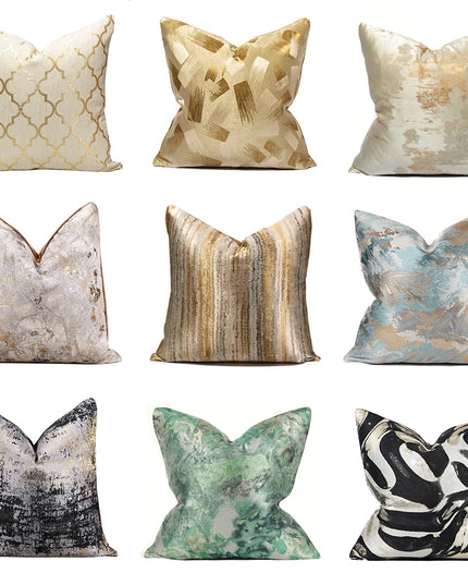 Anqianny Embroidered Cushion Cover - Luxury Sofa & Bed Pillow Cover