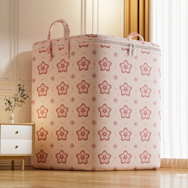 Large Capacity Quilt Storage Bag - Non-Woven Fabric Organizer for Home