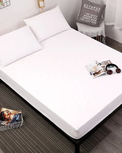 Anqianny Waterproof Fitted Sheet - Anti-Dust Mite, Elastic Band