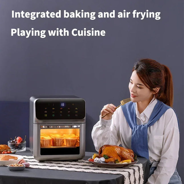 BALASHOV 12L Electric Air Fryer - Large Capacity, Oil-Free Cooking