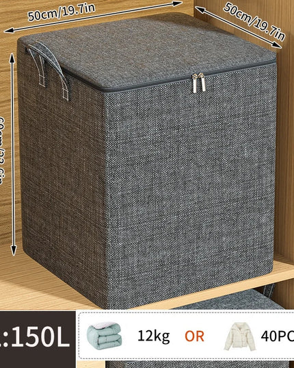 Quilt Clothes Storage Bag Waterproof Closet Wardrobe Organizer Large Capacity Clothes Organizer Foldable Dustproof Sorting Bags