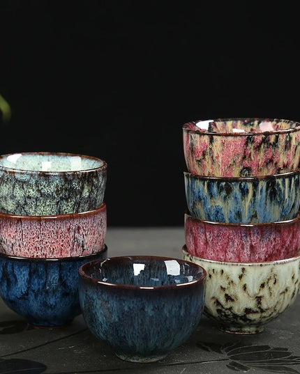 60ML Mini Tea Bowl Ceramic Gradient Color 
Espresso Coffee Cups