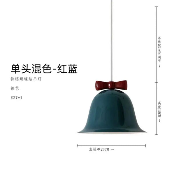 Nordic Chandelier Pendant Lamp - Bowknot Design for Creative Spaces