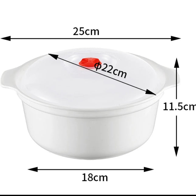 Microwave Oven Special Box 
Household Plastic with Lid