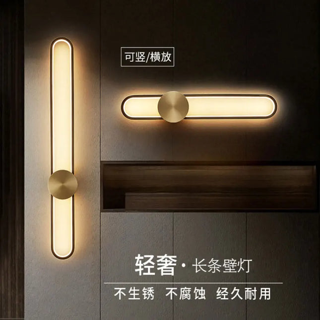 Modern Nordic LED Wall Lamp - Stylish Lighting for Bedroom & Living Room
