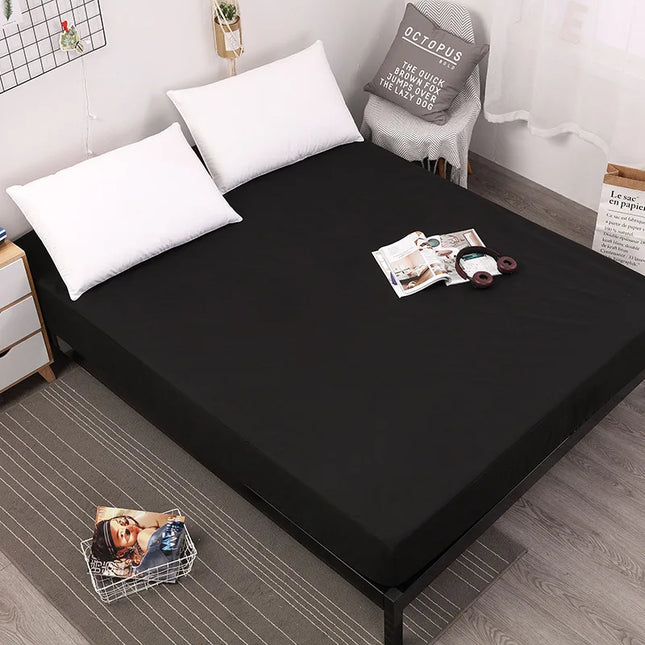 Anqianny Waterproof Fitted Sheet - Soft Polyester for Queen/King/Twin