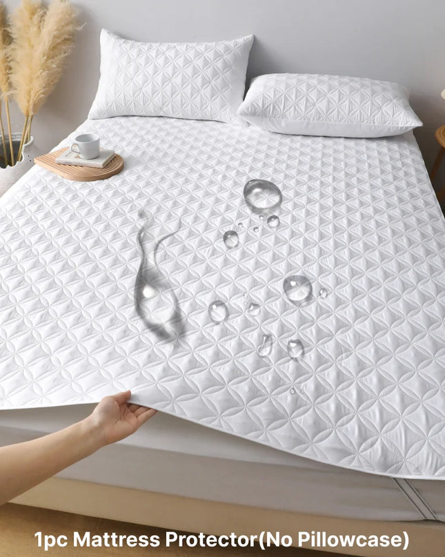 Waterproof Mattress Protector - Breathable Soft Cover for Beds