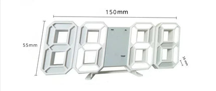 Led Digital Clock Modern Home Decoration Night Light Mode
