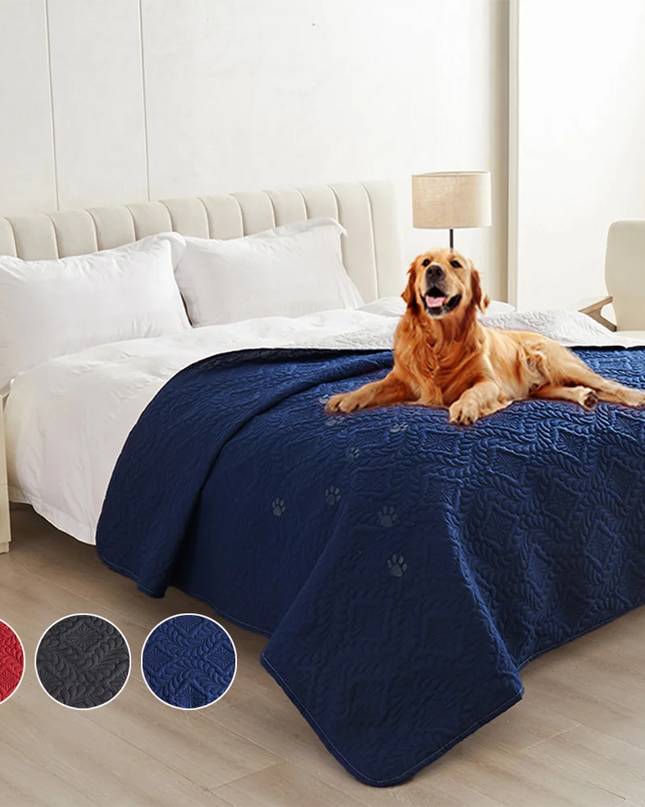 Waterproof Pet Bed Cover - Floral Design for Dogs and Cats