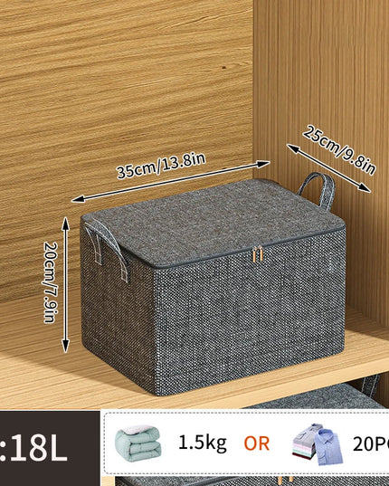 Quilt Clothes Storage Bag Waterproof Closet Wardrobe Organizer Large Capacity Clothes Organizer Foldable Dustproof Sorting Bags
