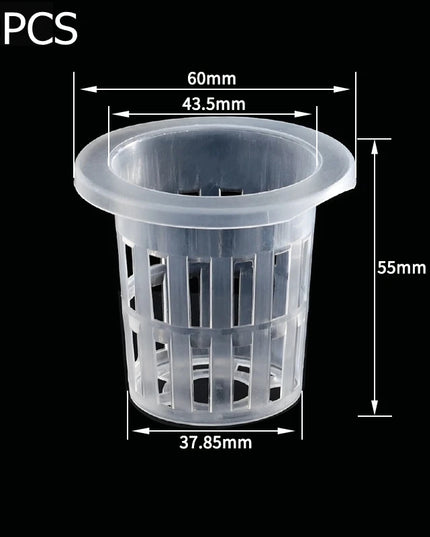 50Pcs Hydroponic Planting Basket Soilless Nursery Basket Vegetable Growing Nursery Cup Garden Hydroponic Vegetable Accessories