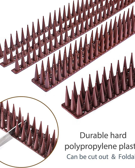 Plastic Anti-Bird Spikes Balcony Eaves Windowsills Bird Repellent Anti-Pigeon Anti-Cat Bird Repeller Thorn Boxed Package