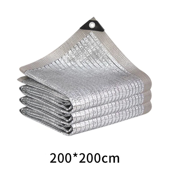 Aluminum Foil Sunshade Net - UV Protection & 90% Heat Reflective Insulation