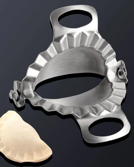 Manual Dumpling Maker - 304 Stainless Steel Jiaozi Device for Easy Cooking