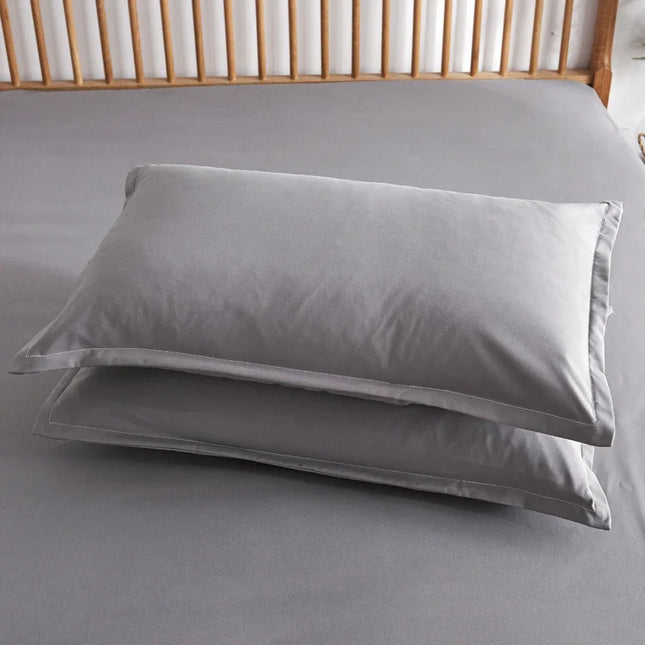 Anqianny 3pcs Cotton Fitted Bed Sheet Set - Soft and Breathable Bedding