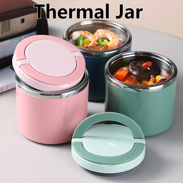 630/1000ml Thermal Jar, Food Insulated Lunch box