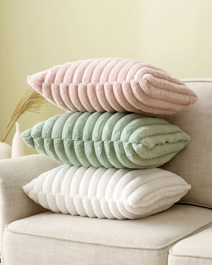 Anqianny Super Soft Plush Pillow Case - Winter Throw Cushion Cover