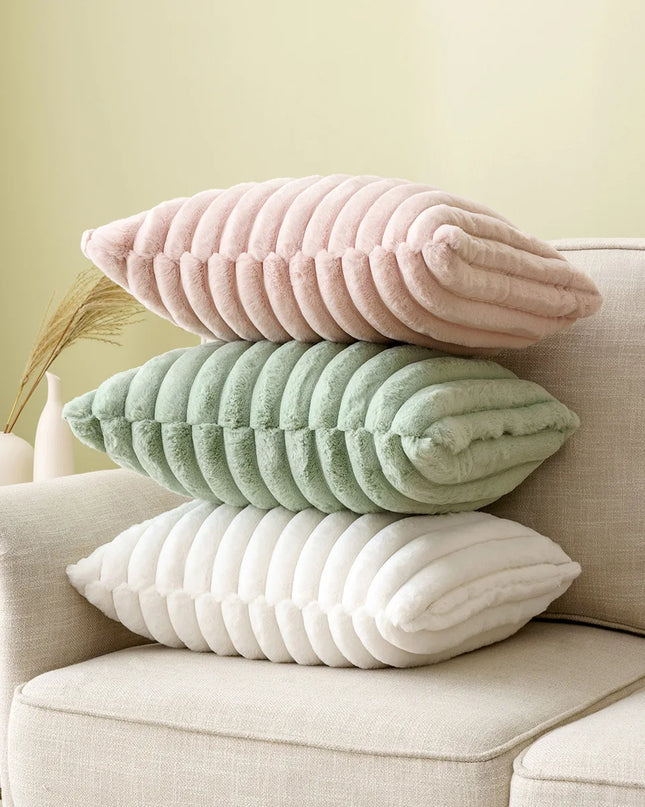 Anqianny Super Soft Plush Pillow Case - Winter Throw Cushion Cover