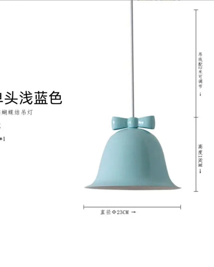 Nordic Chandelier Pendant Lamp - Bowknot Design for Creative Spaces