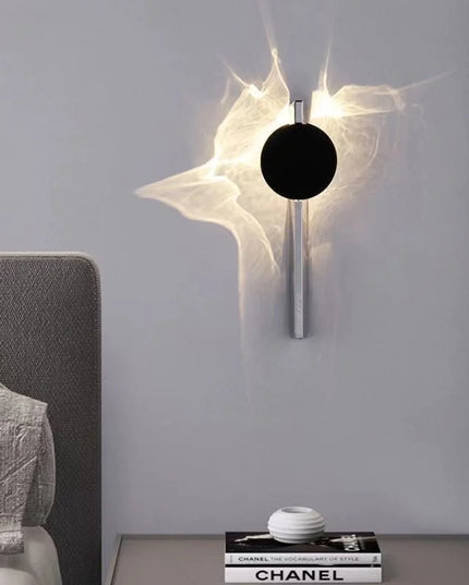 Ripple Stainless Steel Wall Light - Modern Rotating Designer Lamp