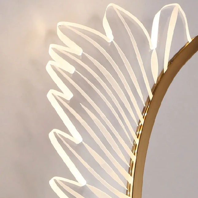 Luxury Nordic Modern Wall Lamp - Gold Aluminum LED Design