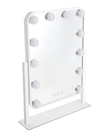 Modishion Hollywood Makeup Mirror - 12 LED Lights, Smart Control